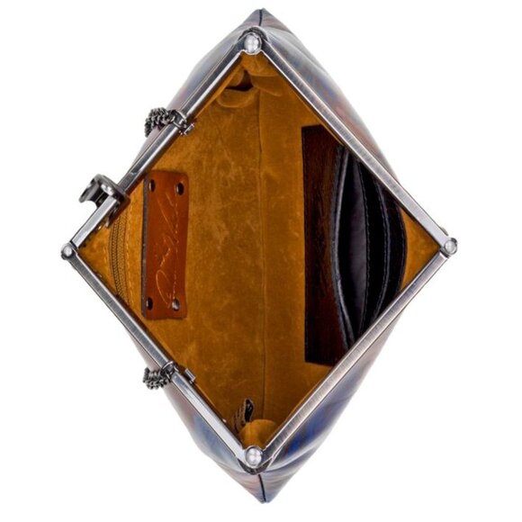 Patricia Nash Leather Asher Frame Clutch - Picture 3 of 6